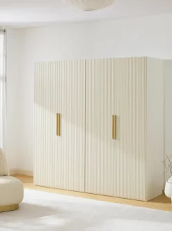 Armario modular con puertas giratorias Simone, An 200 cm, variantes diferentes