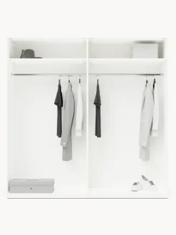 Armario modular con puertas giratorias Simone, An 200 cm, variantes diferentes