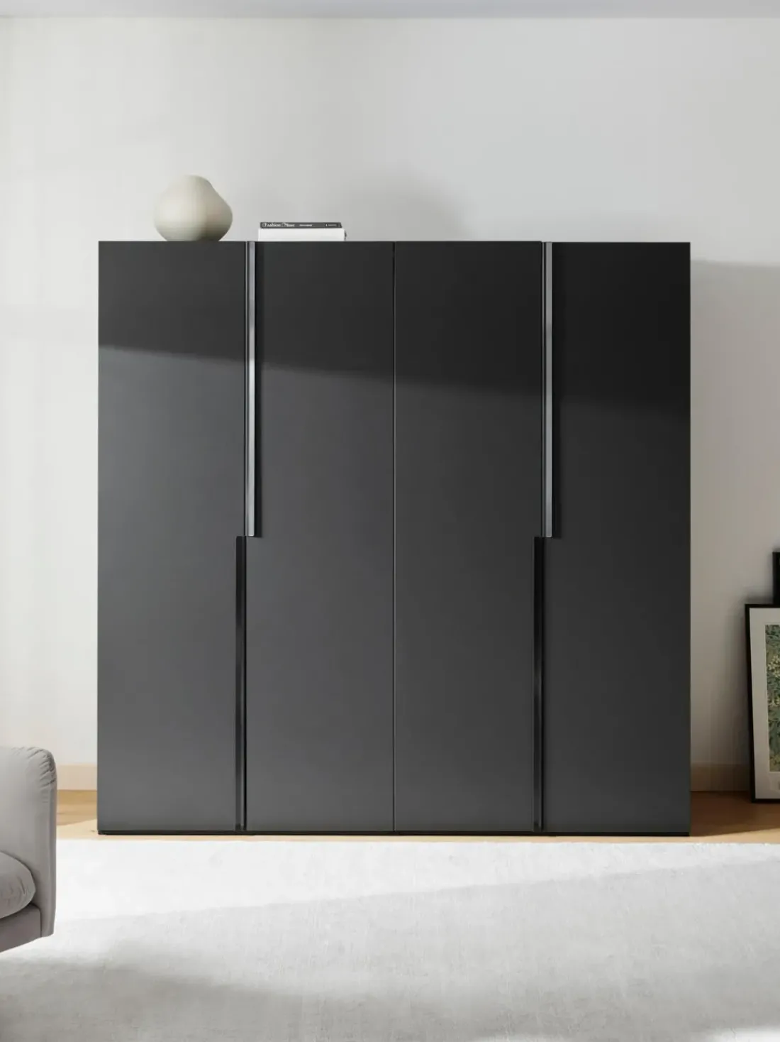 Armario modular con puertas plegables Leon, 200 cm, variantes diferentes