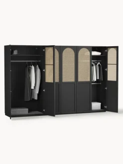 Armario modular Jeanne, 6 puertas (300 cm), diferentes opciones