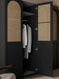 Armario modular Jeanne, 6 puertas (300 cm), diferentes opciones