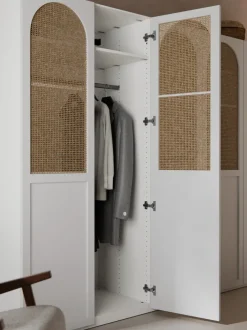 Armario modular Jeanne, 6 puertas (300 cm), diferentes opciones