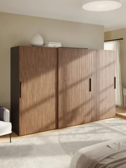 Armario modular Simone, 3 puertas correderas (300 cm), diferentes variantes