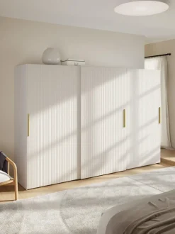 Armario modular Simone, 3 puertas correderas (300 cm), diferentes variantes