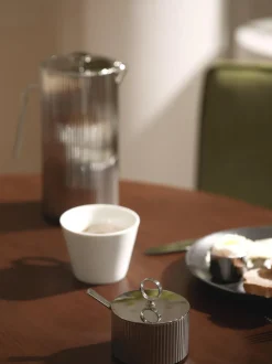 Azucarero de acero inoxidable con cuchara Bernadotte