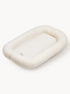 Babynest de algodón ecológico Camel