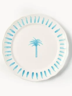 Bajoplato pintado a mano The Palms