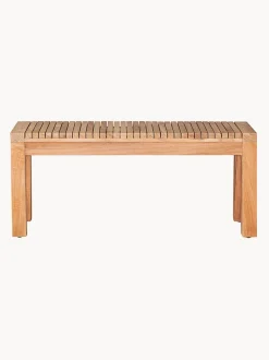 Banco de jardín de madera de teca Samoa, 130 cm