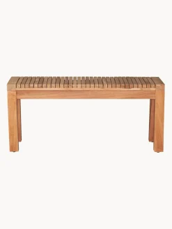 Banco de jardín de madera de teca Samoa, 102 cm