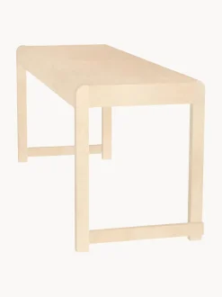 Banco de madera de abedul 01