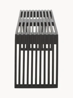 Banco de madera de caoba Rib