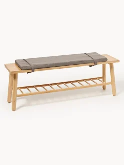 Banco de madera de caucho Linde