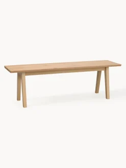 Banco de madera de roble Melfort
