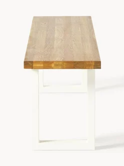 Banco de madera de roble Oliver, tamaños diferentes