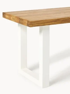 Banco de madera de roble Oliver, tamaños diferentes