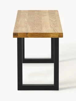 Banco de madera de roble Oliver, tamaños diferentes