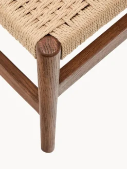 Banco de madera de roble Zaide