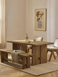 Banco de madera de teca Hugo, tamaños diferentes