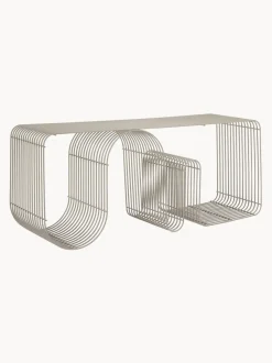 Banco de metal Curva