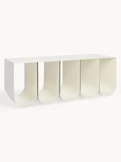 Banco de metal Curved