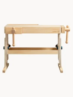 Banco de trabajo de madera Woodland, regulable en altura