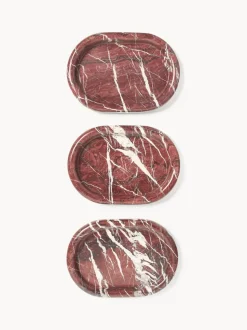 Bandeja decorativa de mármol Maba
