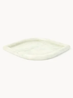 Bandeja decorativa de mármol Maba