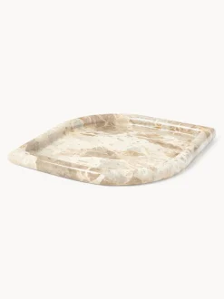 Bandeja decorativa de mármol Maba