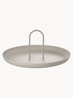 Bandeja de servir Singles Warm Grey con asa