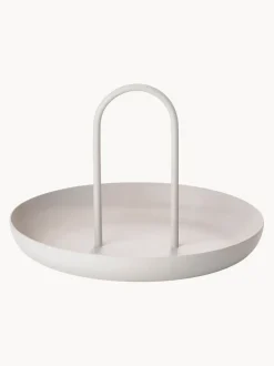 Bandeja de servir Singles Warm Grey con asa