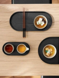 Bandeja para servir de madera de sauce Kopek, tamaños diferentes
