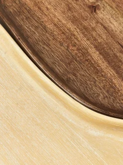 Bandejas decorativas de madera de mango Oda, 2 uds.