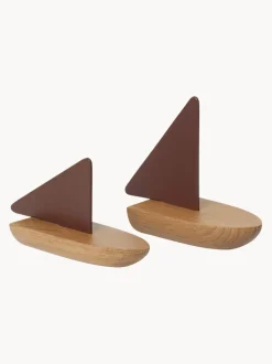 Barquitos de juego de madera de roble Opty, 2 uds.