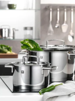 Batería de cocina de acero inoxidable Passion, 5 pzas.