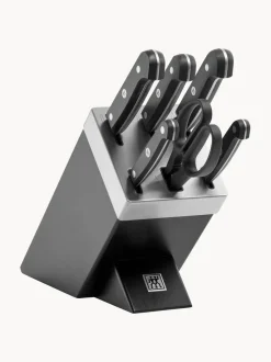 Bloque de cuchillos autoafilables Gourmet, 7 pzas.