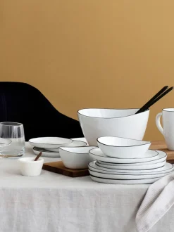 Bol artesanal de porcelana Salt