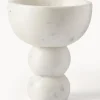 Bol decorativo pequeño de mármol Levi