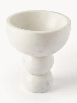 Bol decorativo pequeño de mármol Levi