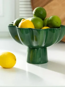 Bol decorativo pintado a mano Sun
