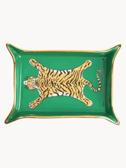 Bol de porcelana con oro Tiger