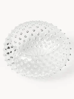 Bol de vidrio soplado Hobnail