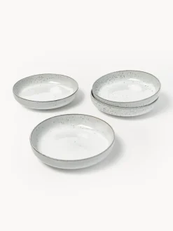 Boles artesanales Nordic Sand, Ø 22 cm, 4 uds.