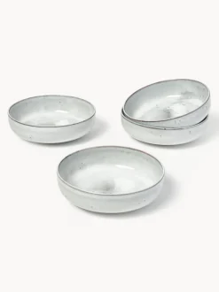 Boles artesanales Nordic Sand, Ø 17 cm, 4 uds.