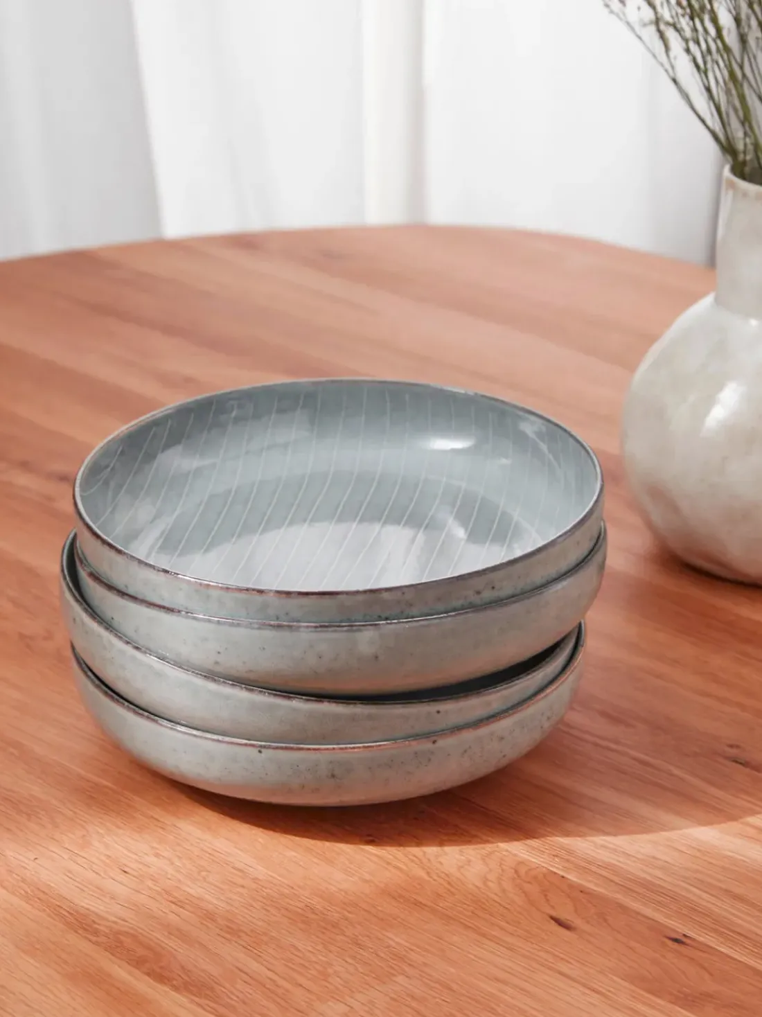 Boles artesanales Nordic Sea, Ø 22 cm, 4 uds.