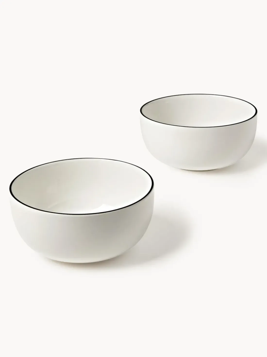 Boles de porcelana Facile, 2 uds.