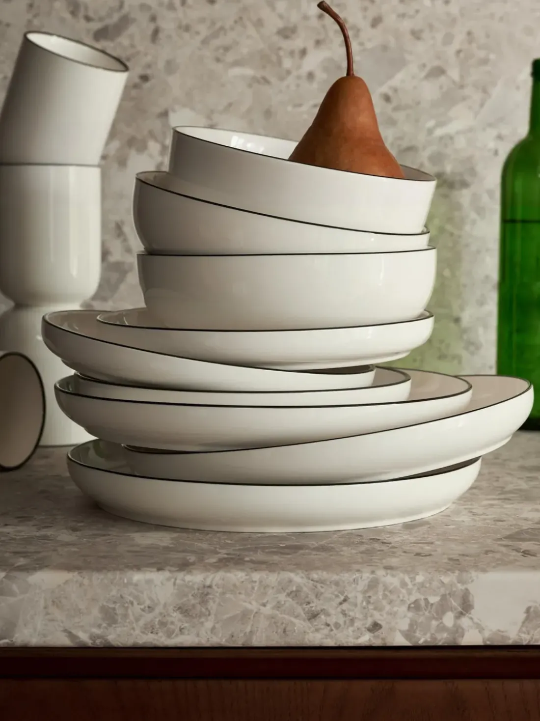 Boles de porcelana Facile, 2 uds.