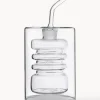 Botella artesanal de vinagre y aceite Rings, Al 16 cm