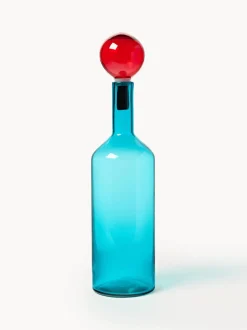 Botellas decorativas sopladas Bubbles, 4 uds.