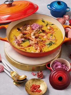 Cacerola baja de hierro fundido Signature Collection