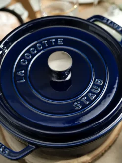 Cacerola redonda de hierro fundido La Cocotte